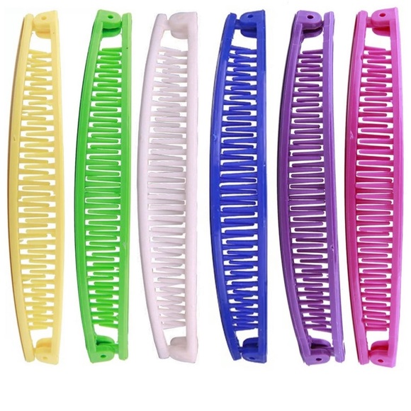 80’s Bundle(L tracksuit, yellow belt, yellow hoop earrings, banana clip set) - Picture 10 of 14